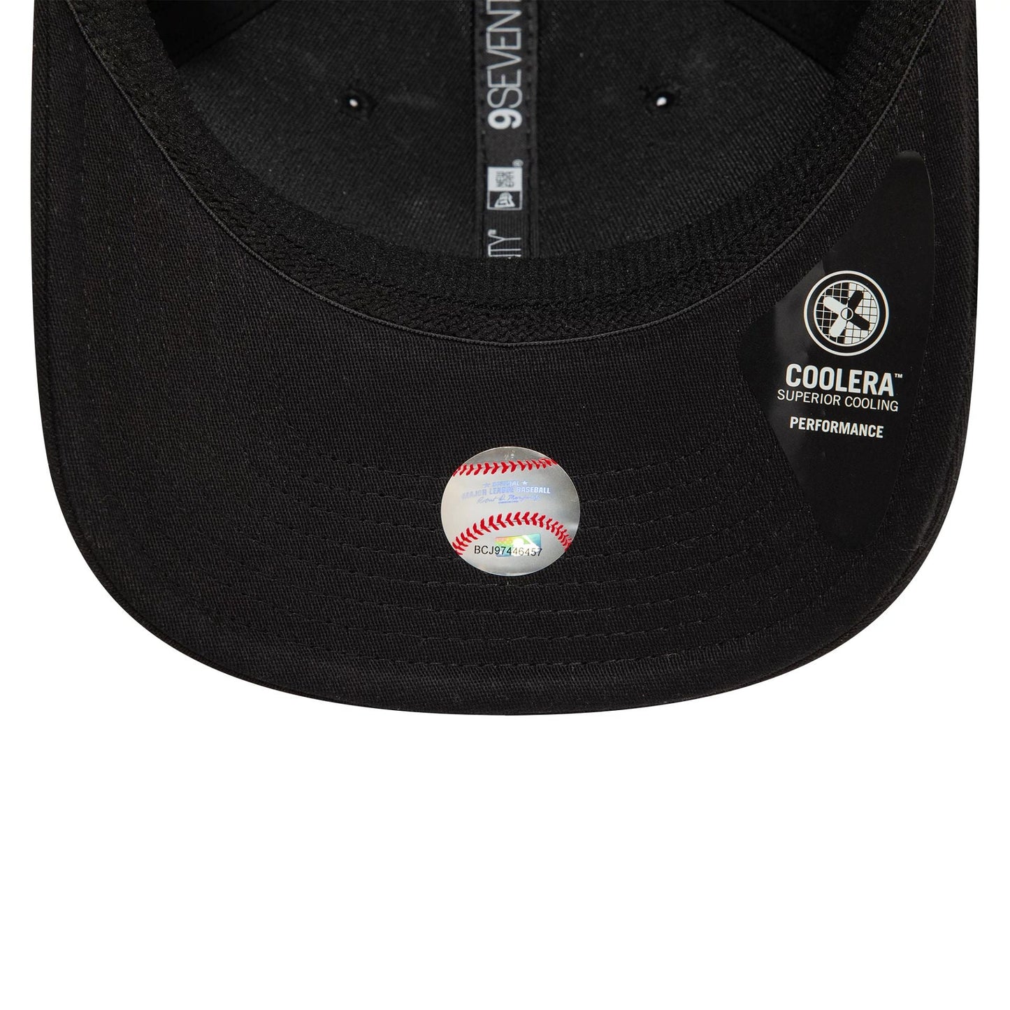 New Era 9SEVENTY Stretch Snap Cap Los Angeles Dodgers Monochrome black/black