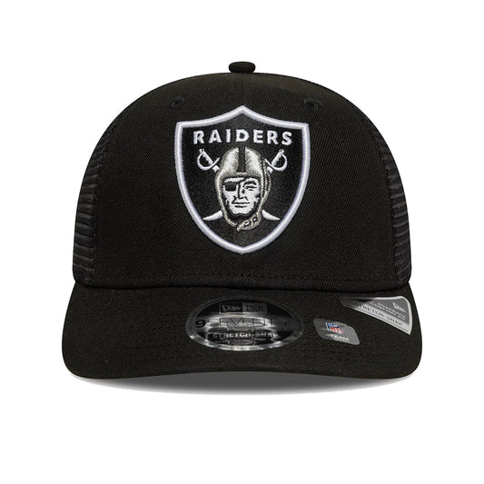 New Era 9SEVENTY Stretch Snap Cap Las Vegas Raiders NFL Official Team Colour black