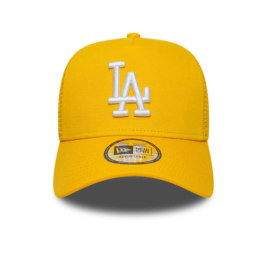 New Era 9FORTY Trucker LA Dodgers MLB League Essential yellow