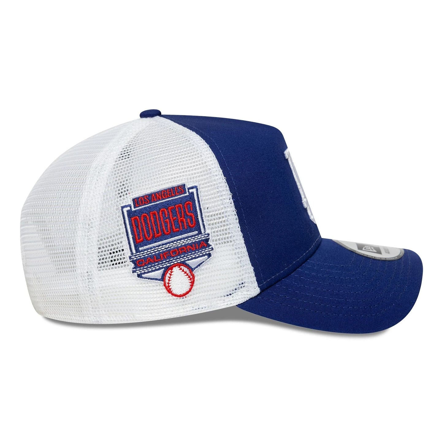 New Era 9FORTY A-Frame Trucker Cap LA Dodgers MLB Side Patch dark blue