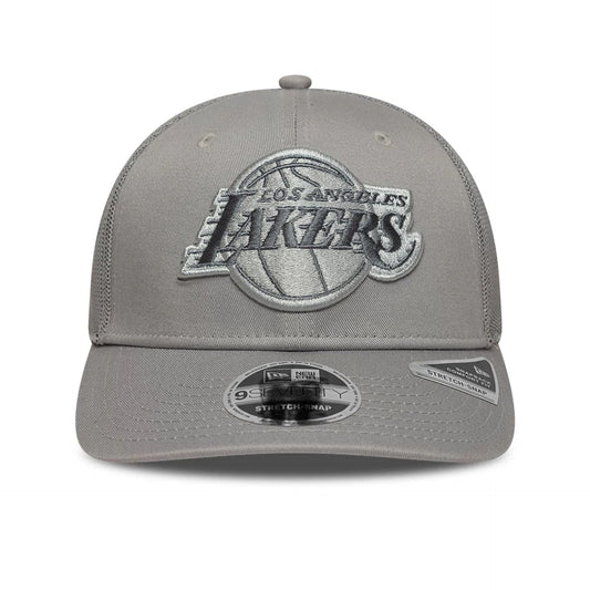 New Era 9SEVENTY Stretch Snap Cap LA Lakers NBA Tonal grey
