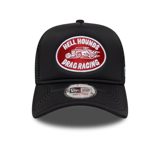 New Era 9FORTY A-Frame Trucker Cap Graphic Patch black