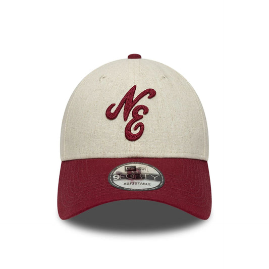 New Era 9FORTY Cap Leinen beige