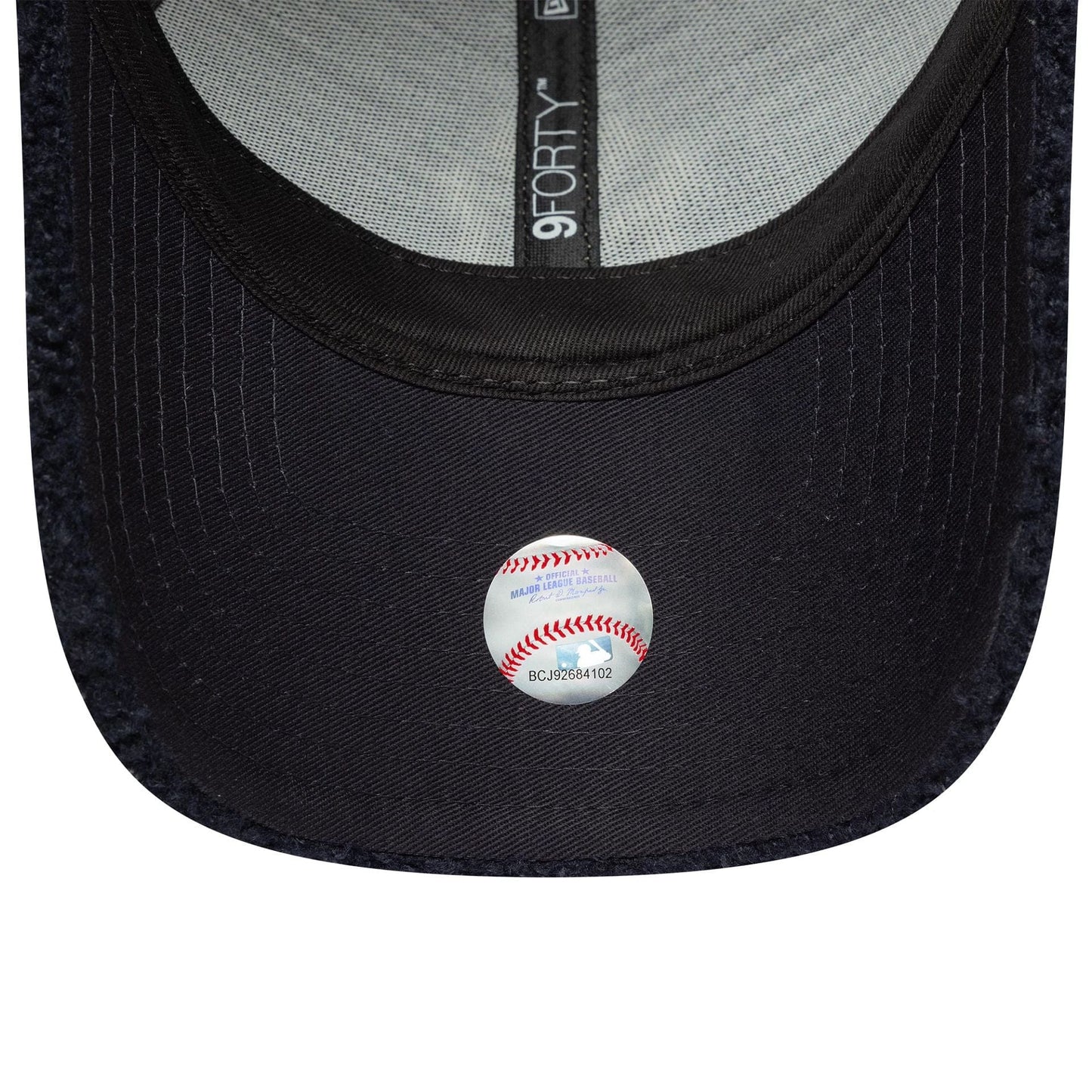 New Era 9FORTY Women Cap New York Yankees Sherpa Borg navy