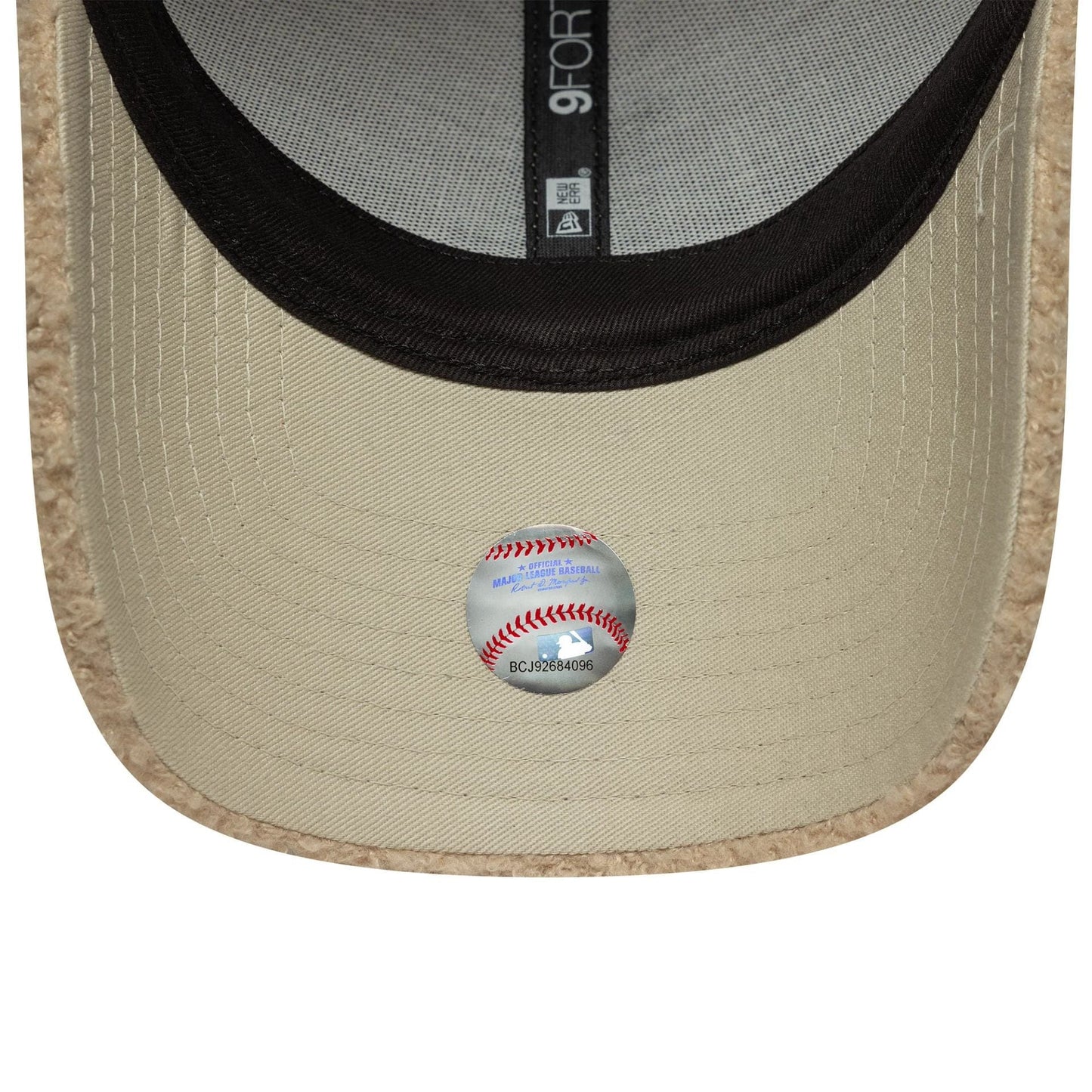 New Era 9FORTY Women Cap LA Dodgers Sherpa Borg beige