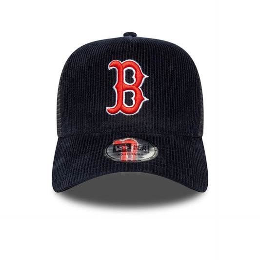 New Era 9FORTY A-Frame Trucker Cap Boston Red Sox MLB Cord navy