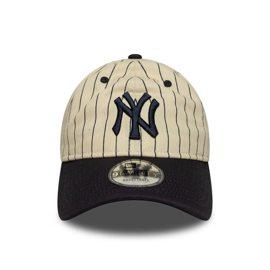 New Era 9TWENTY Cap New York Yankees Pinstripe navy/beige