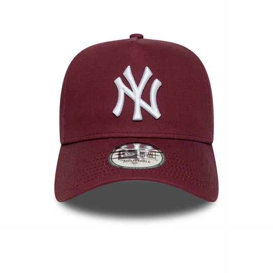 New Era 9FORTY E-Frame Cap New York Yankees MLB League Essential dark red