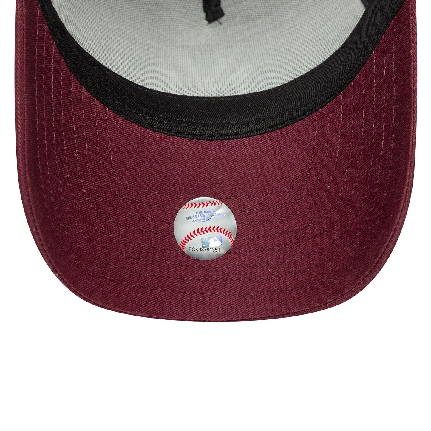 New Era 9FORTY E-Frame Cap New York Yankees MLB League Essential dark red