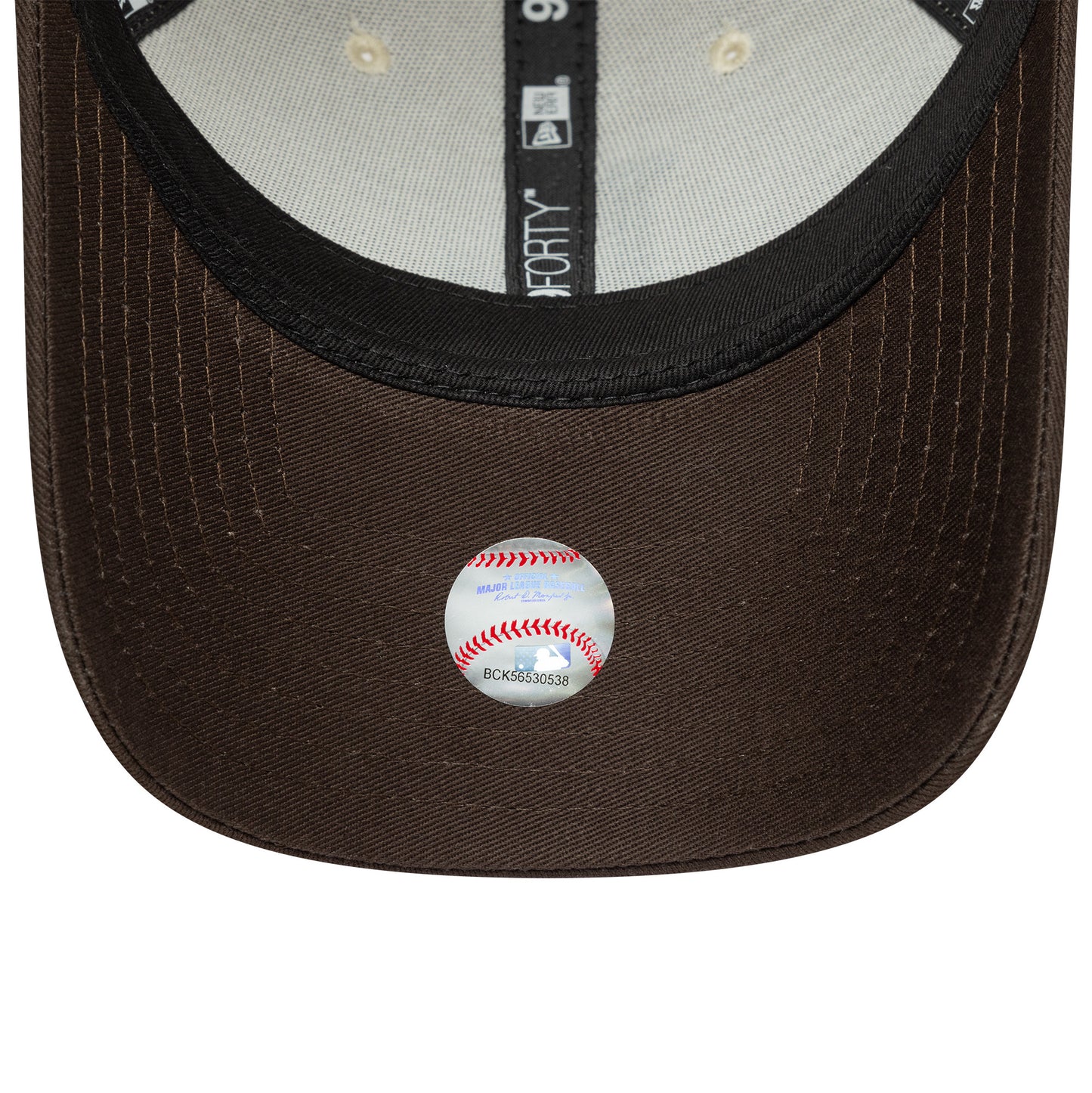 New Era 9FORTY Cap Los Angeles Dodgers MLB Side Patch beige