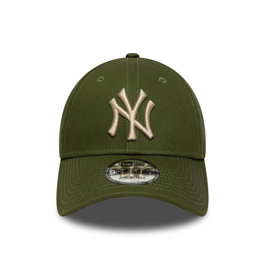 New Era 9FORTY Cap New York Yankees MLB League Essential olive