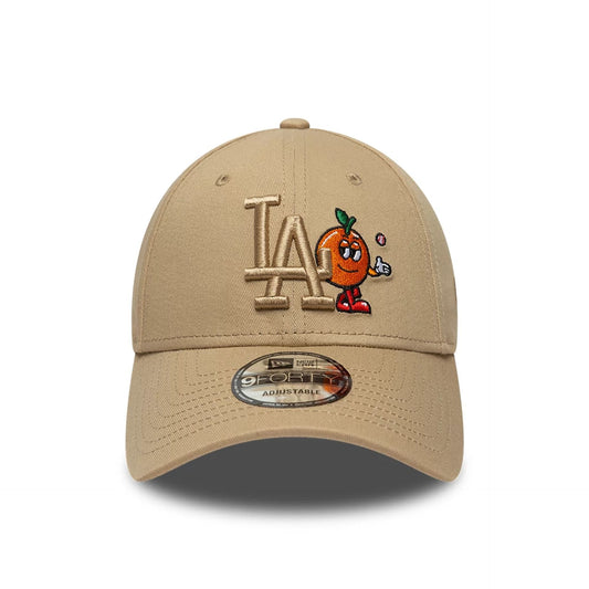 New Era 9FORTY Cap MLB Los Angeles Dodgers Icon beige
