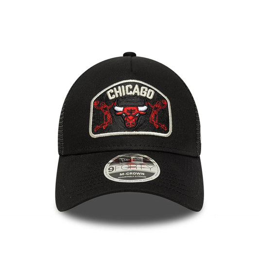 New Era 9FORTY Trucker Cap NBA Chicago Bulls black