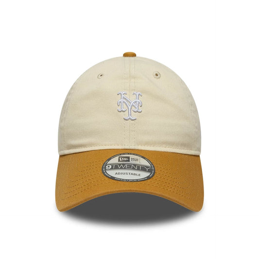 New Era 9TWENTY Cap MLB New York Mets Contrast beige/brown