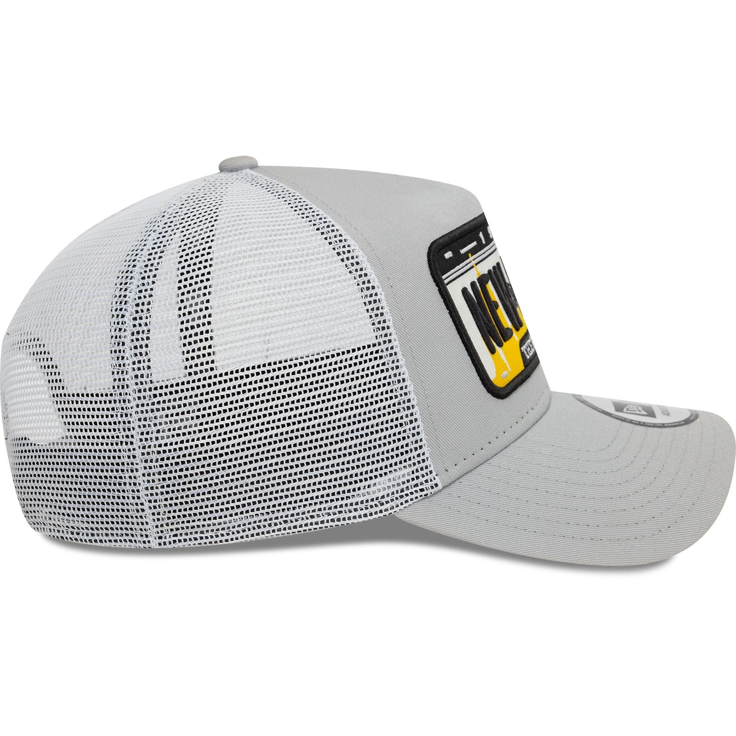 New Era 9FORTY A-Frame Trucker Cap New York Patch grey