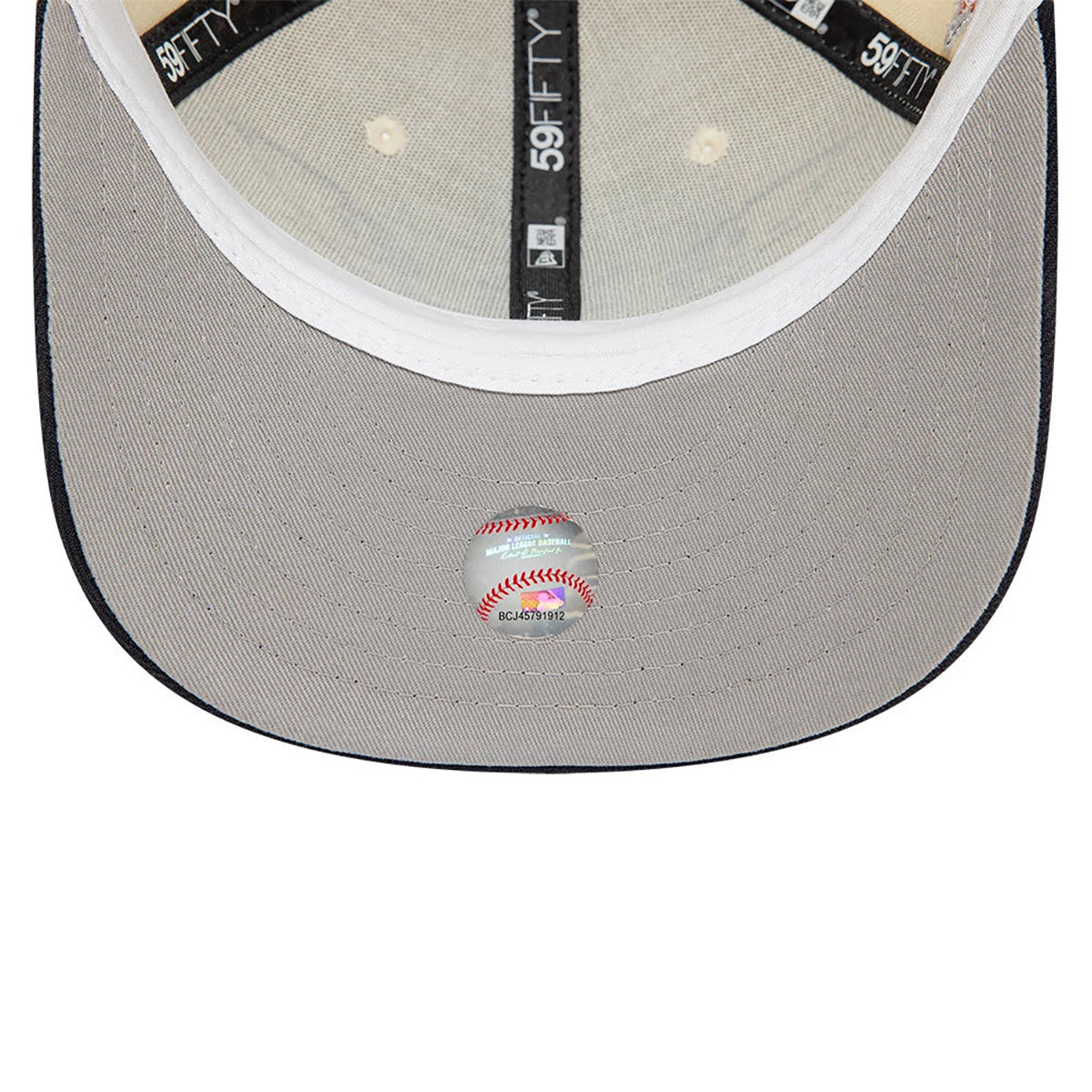 New Era 59FIFTY Cap MLB Detroit Tigers Team Wings light beige/navy