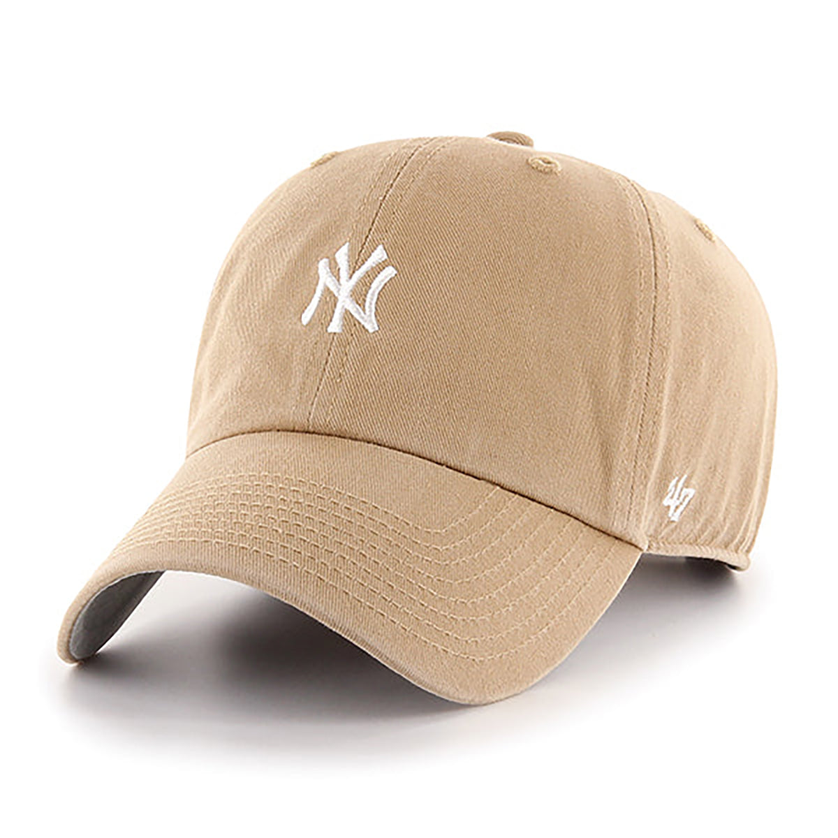 47 Brand Clean Up Cap New York Yankees Base Runner khaki