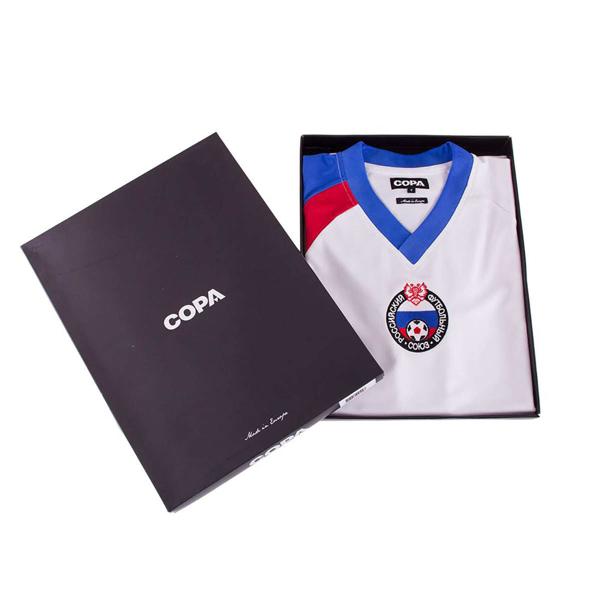 COPA Herren Retro Trikot Russland 1993 weiß