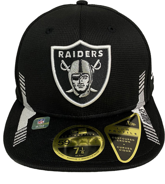 New Era 59FIFTY Cap NFL 21 Sideline Home Las Vegas Raiders schwarz