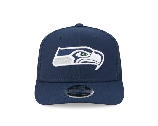 New Era 9SEVENTY Stretch Snap Cap Seattle Seahawks NFL blue