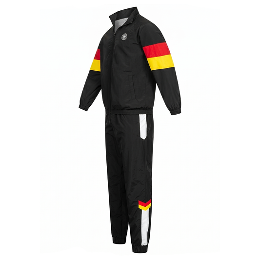 JELEX Herren Deutschland Auswärts Trainingsanzug Retro black