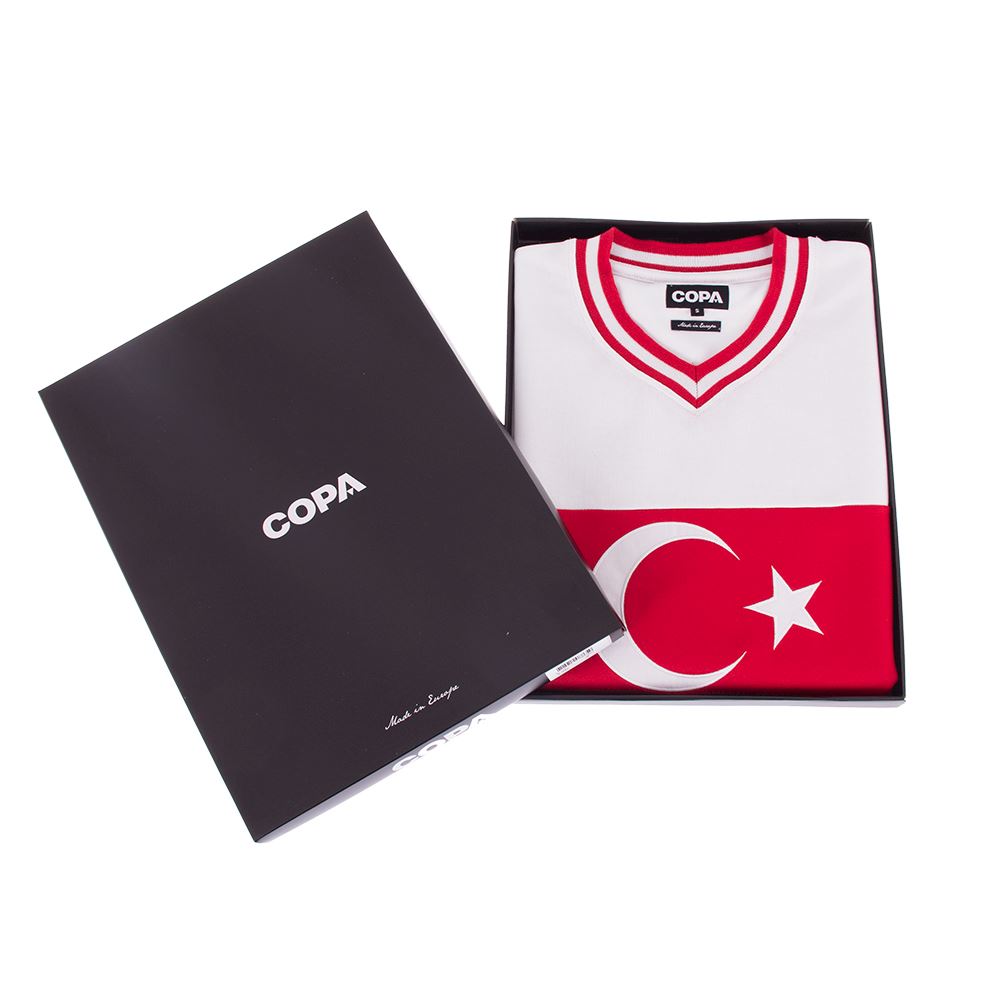 COPA Herren Retro Trikot Türkei 1979 weiß