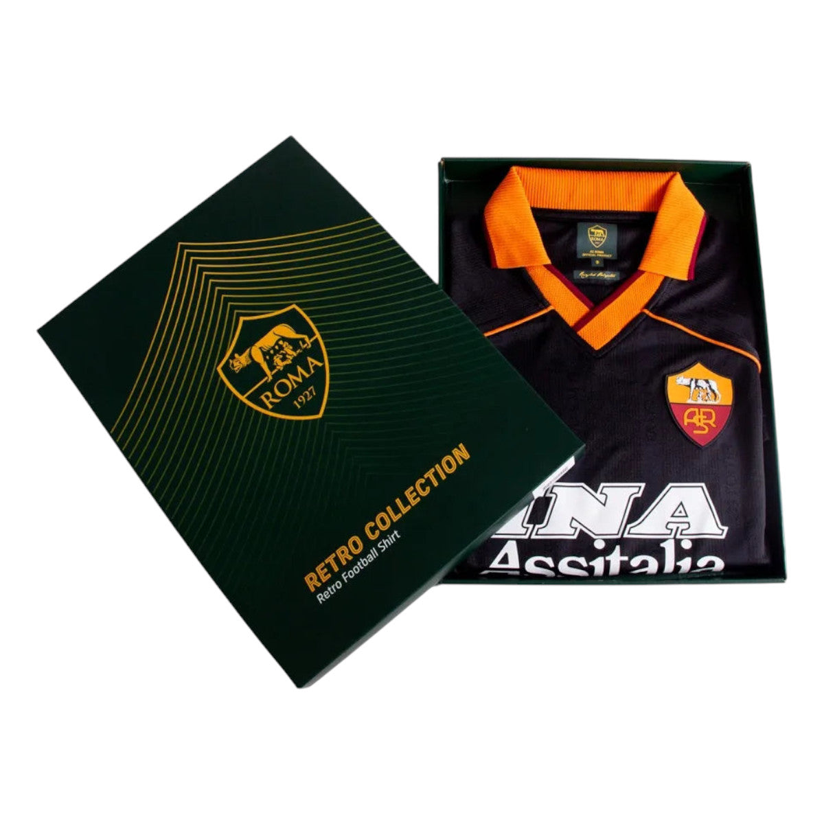 COPA Retrotrikot AS Roma 1999/00 black