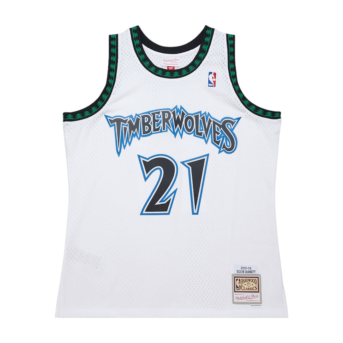 Mitchell & Ness Swingman Jersey Minnesota Timberwolves Kevin Garnett 2003/04 white