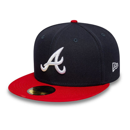 New Era 59FIFTY Cap Atlanta Braves AC Perf blue/red