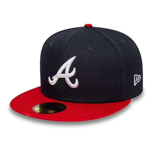 New Era 59FIFTY Cap Atlanta Braves AC Perf blue/red