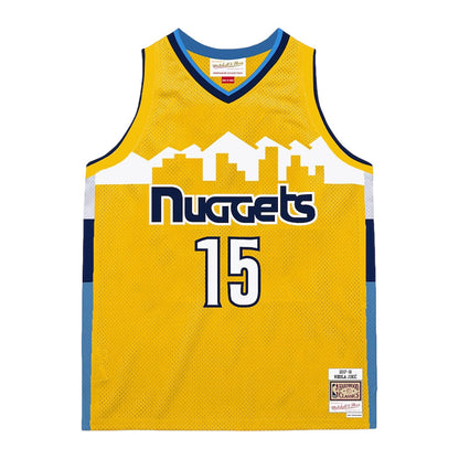 Mitchell & Ness Swingman Jersey Denver Nuggets Nikola Jokic 2017/18 yellow