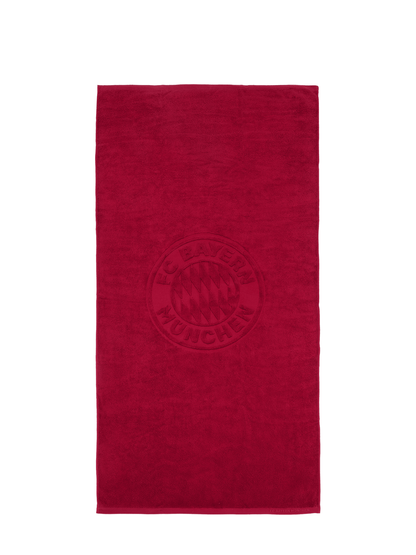 FC Bayern München Badetuch rot 180 x 90 cm