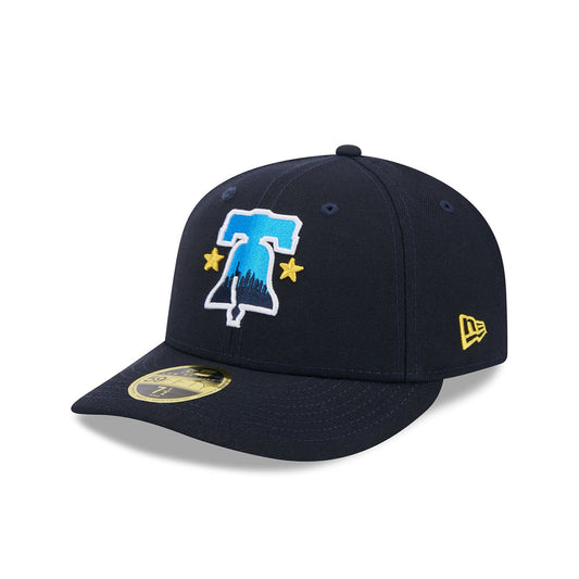 New Era 59FIFTY Cap Philadelphia Phillies MLB City Connect 2025 Low Profile navy