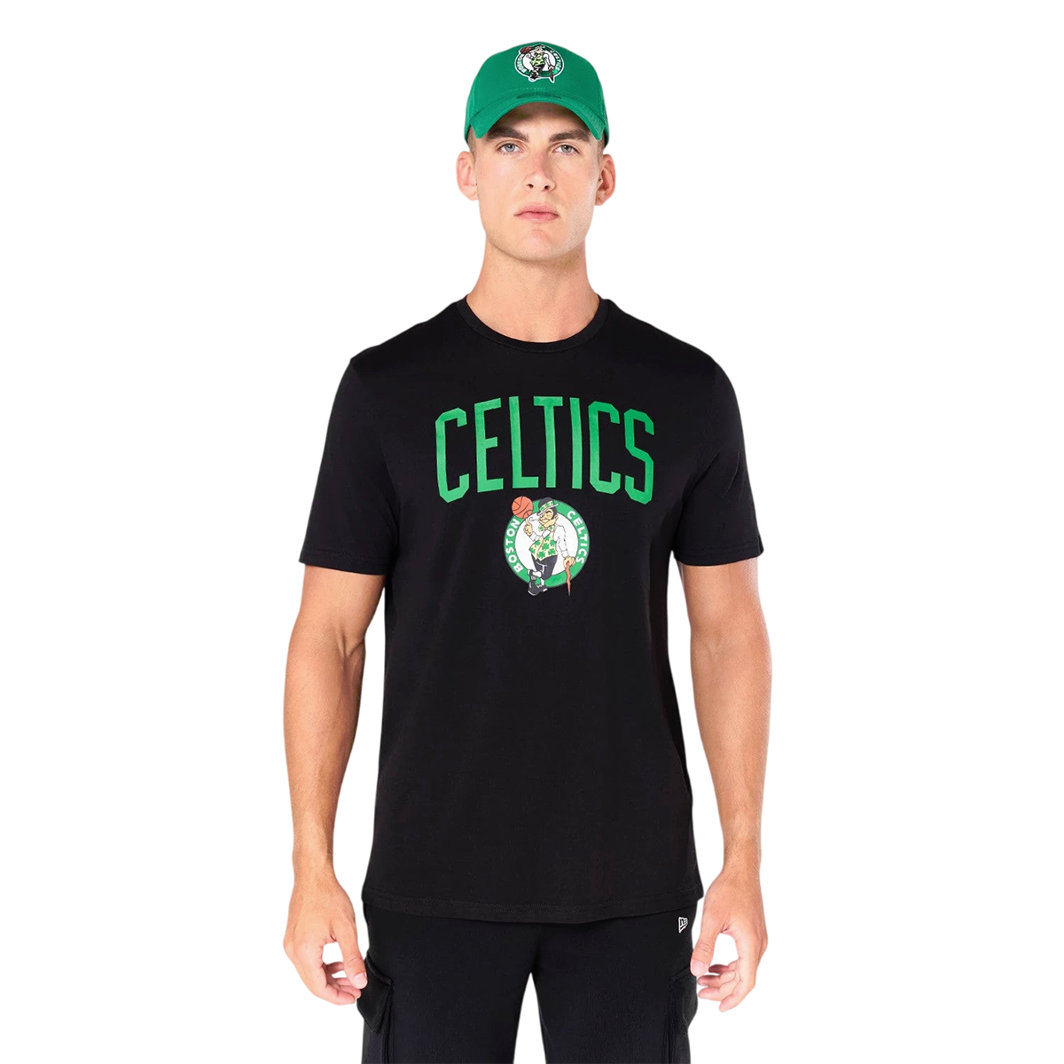 New Era Herren T-Shirt NBA Boston Celtics black