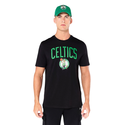 New Era Herren T-Shirt NBA Boston Celtics black