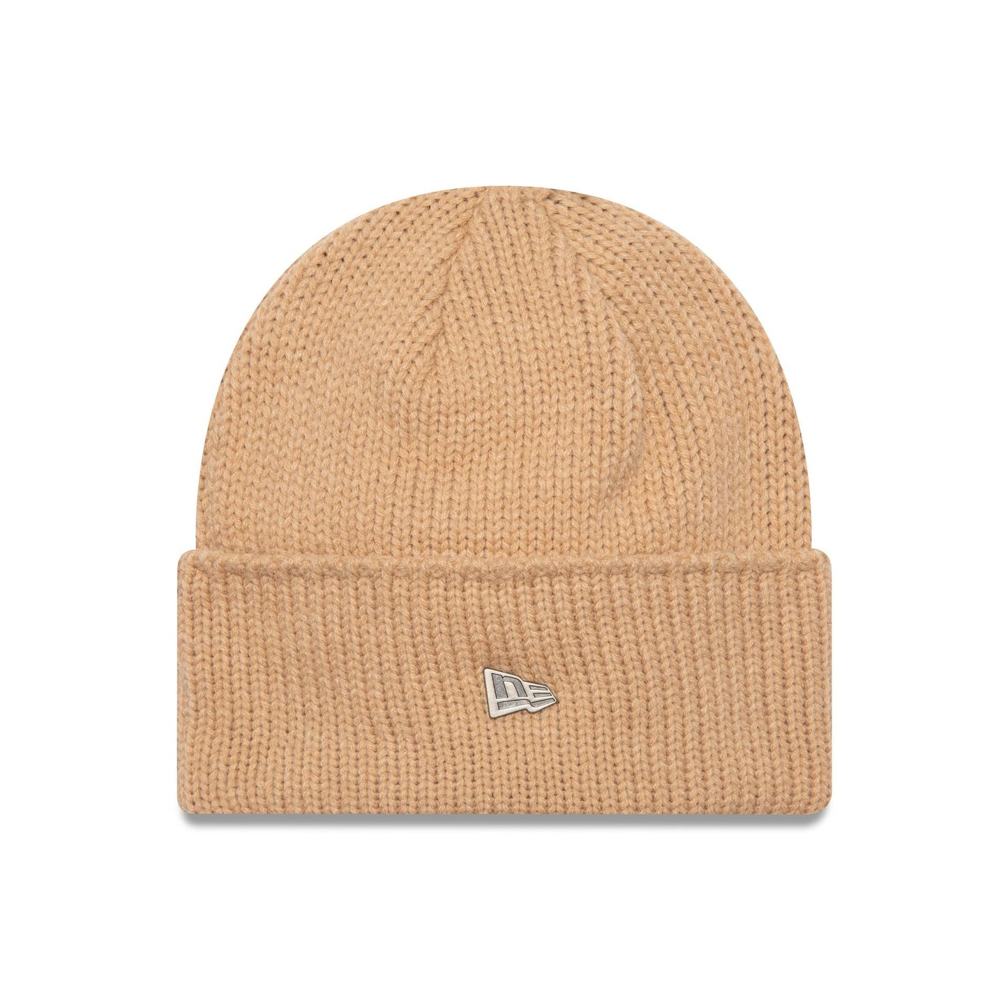 New Era Beanie NE Wide Cuff beige