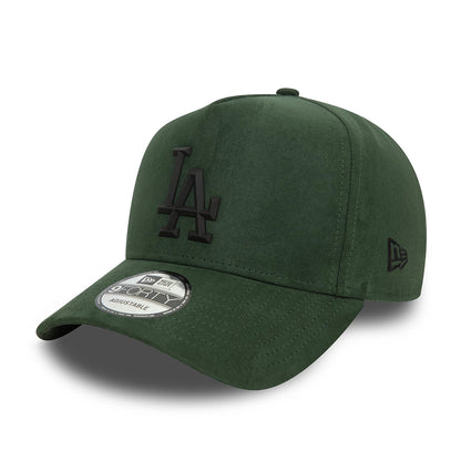 New Era 9FORTY Cap Los Angeles Dodgers Faux Suede dark green