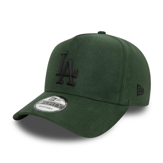 New Era 9FORTY Cap Los Angeles Dodgers Faux Suede dark green