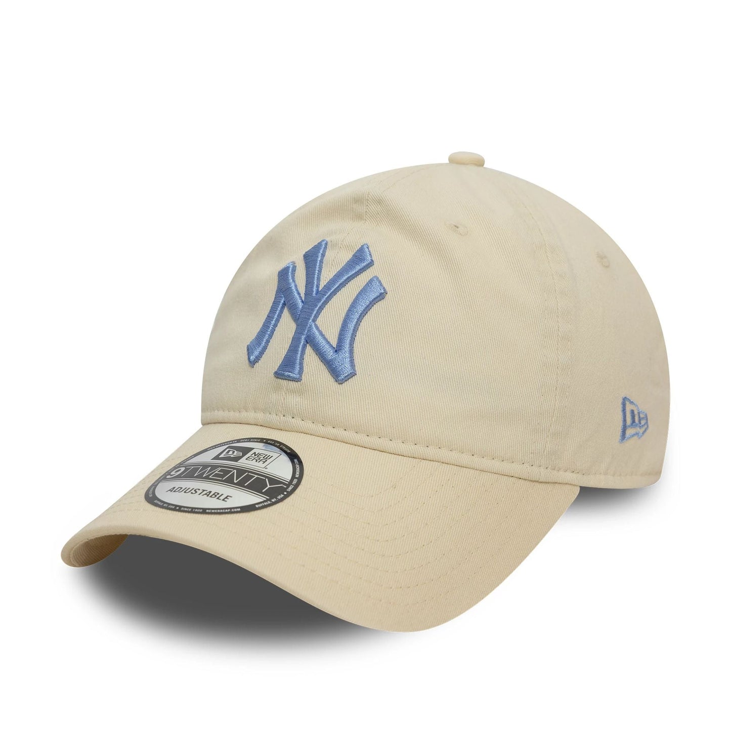 New Era 9TWENTY Cap Neutral Washed New York Yankees beige