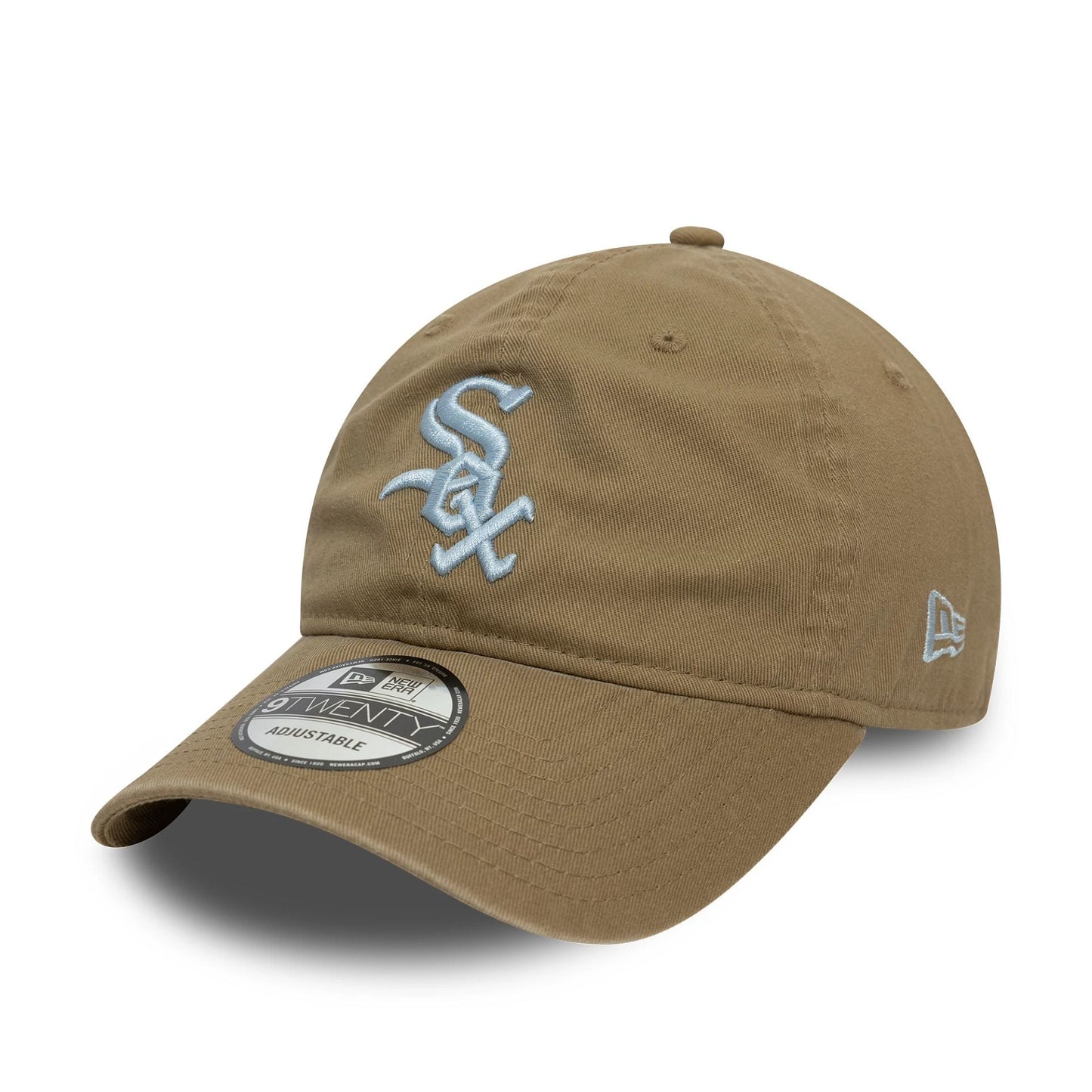 New Era 9TWENTY Cap Neutral Washed Chicago White Sox brown