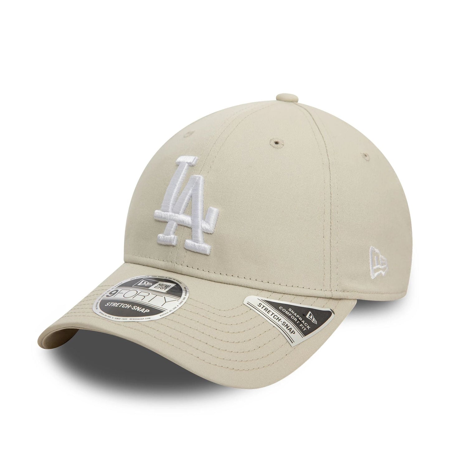 New Era 9FORTY Stretch Cap LA Dodgers MLB beige