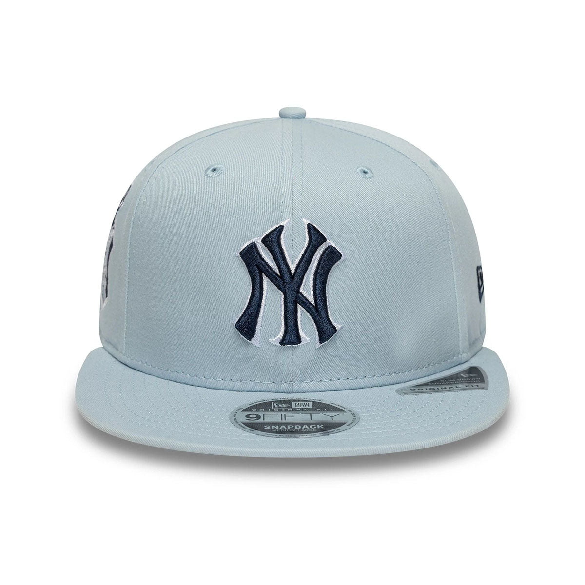 New Era 9FIFTY Snapback Cap New York Yankees MLB World Series pastell blue