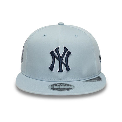 New Era 9FIFTY Snapback Cap New York Yankees MLB World Series pastell blue