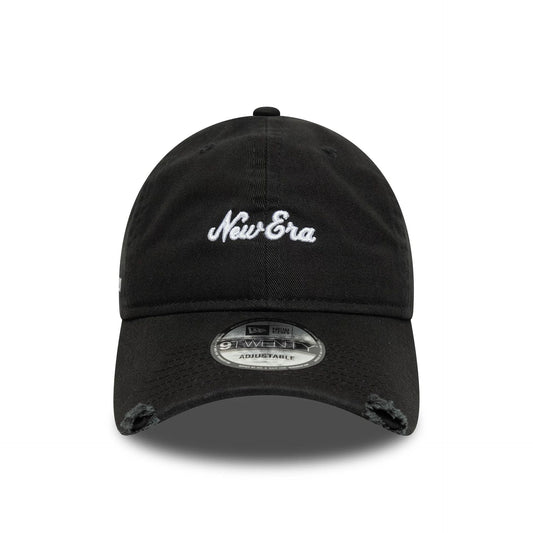 New Era 9TWENTY Cap Distressed black