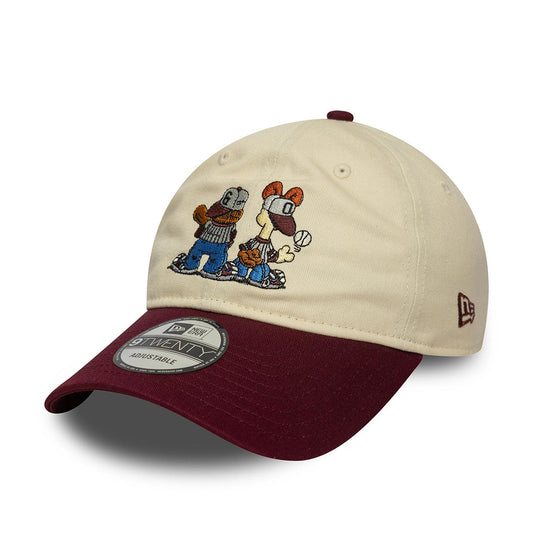 New Era 9TWENTY Cap Garfield Baseball Nickelodeon beige