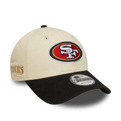 New Era 9FORTY Cap San Francisco NFL Wordmark beige