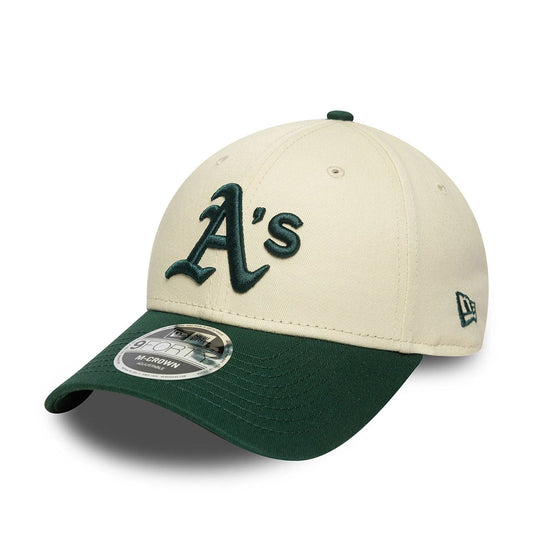 New Era 9FORTY M-Crown Cap Oakland Athletics MLB Colour Block beige