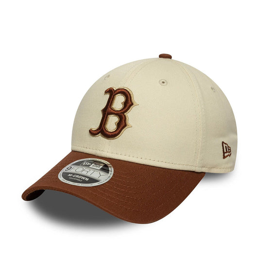 New Era 9FORTY M-Crown Cap Boston Red Sox MLB Colour Block beige