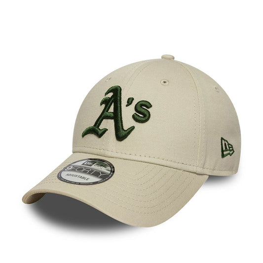 New Era 9FORTY Cap Oakland Athletics MLB League Essential beige