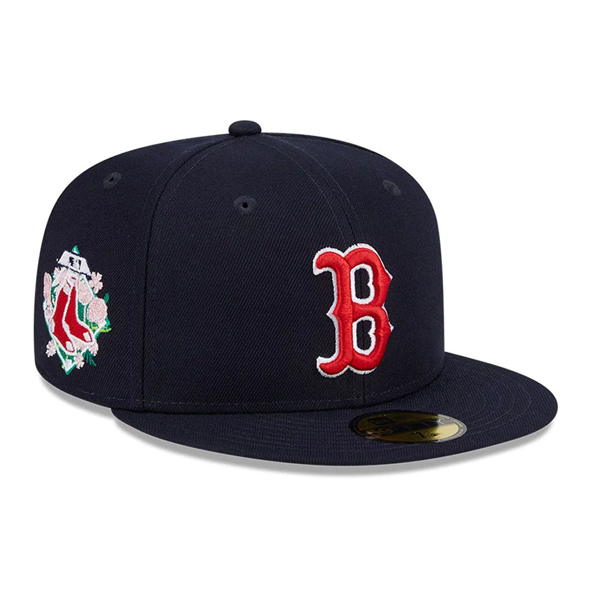 New Era 59FIFTY Cap Red Sox Floral Under Visor navy